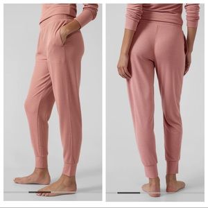 Athleta Wind Down Sleep Jogger - Palermo Pink